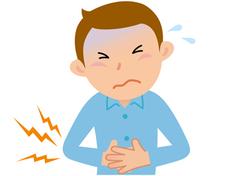 おなかが痛いイメージ